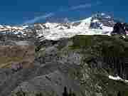 Mt. Rainier from and with Emerald Ridge.