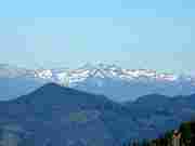 Part of the Cascade Range from Gobblers Knob.